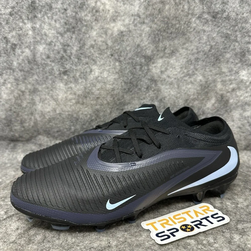 Nike Phantom 6 Low Pro FG Soccer Cleats Mens Sz 8 Black Shadow Pack HJ4122-003